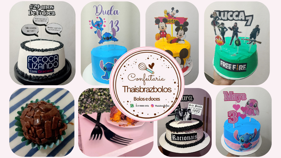 Thais Braz Bolos | Confeitaria no Sion [BH] – Bolos e Doces Sob Encomenda